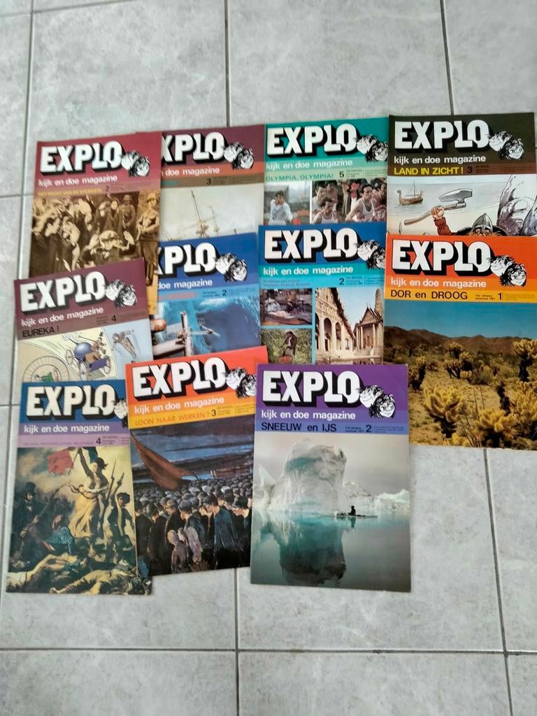 Tijdschriften Explo De Sikkel, Enlèvement ou Envoi, Comme neuf