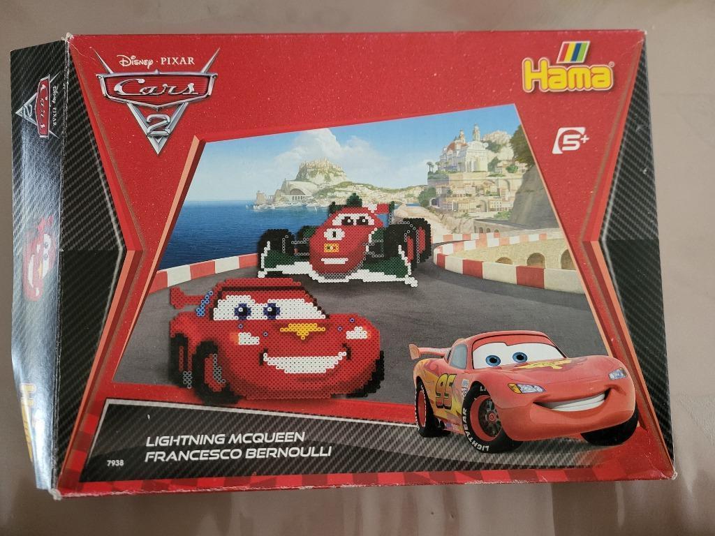 Strijkkralen Cars, Francesco Bernoulli (Hama), Kinderen en Baby's, Speelgoed | Educatief en Creatief, Zo goed als nieuw, Knutselen