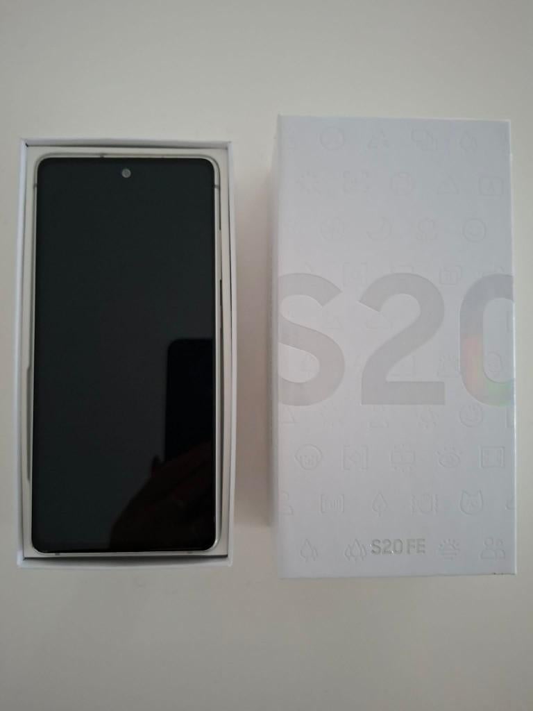 Samsung S20 fe 128 GB Cloud White, Telecommunicatie, Mobiele telefoons | Samsung, Ophalen, Galaxy S20, Wit, Zo goed als nieuw