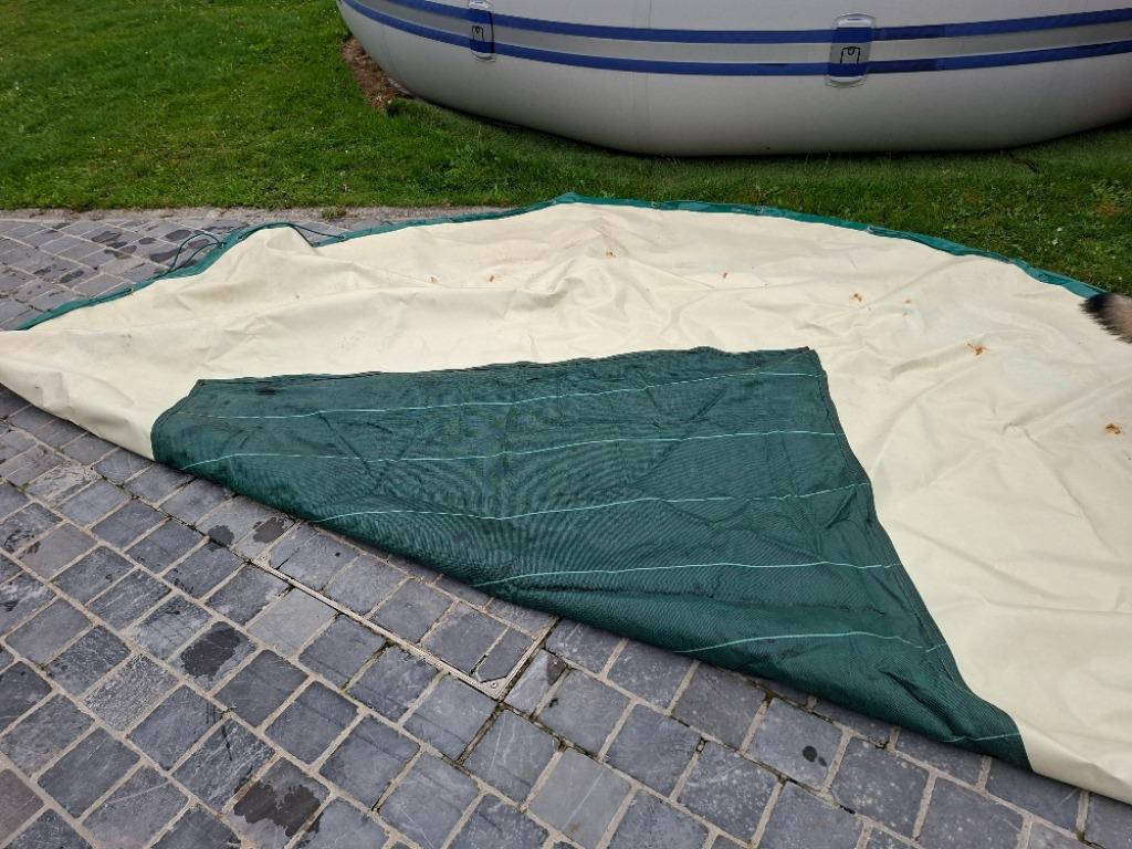Afdekking voor het zwembad, Ophalen, Zo goed als nieuw, Afdekzeil