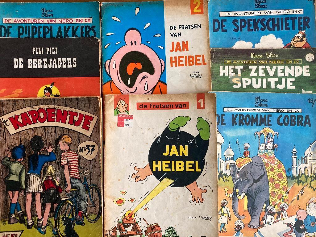 lot oude strips Het Volk (Heibel, Nero, kapoentje), Meerdere stripboeken, Ophalen of Verzenden, Gelezen