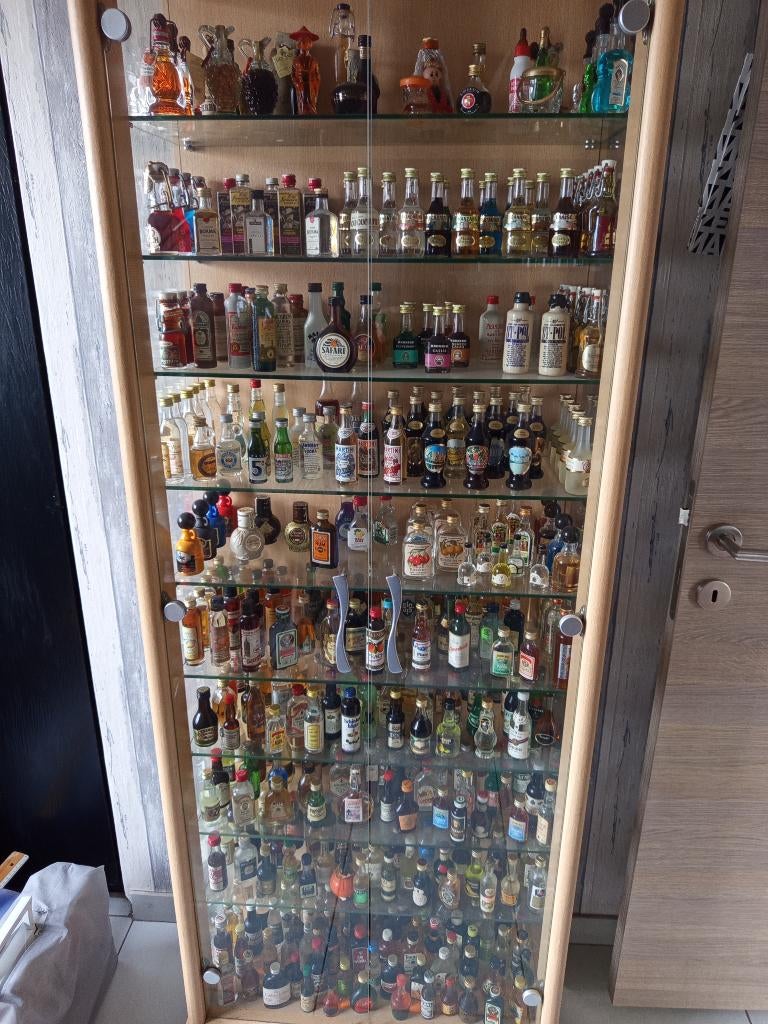 Flesjes sterke drank rond de 400 stuks, Verzamelen, Ophalen, Flesje(s)