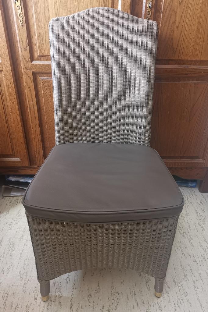 4 nieuwe Vincent Sheppard stoelen met kussen, Huis en Inrichting, Stoelen, Ophalen, Overige kleuren, Nieuw, Landelijk