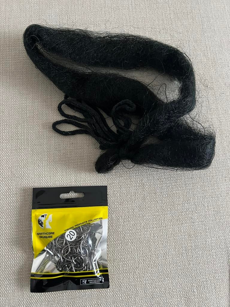 20 hameçons de pêche et filet neuf, Enlèvement ou Envoi, Comme neuf