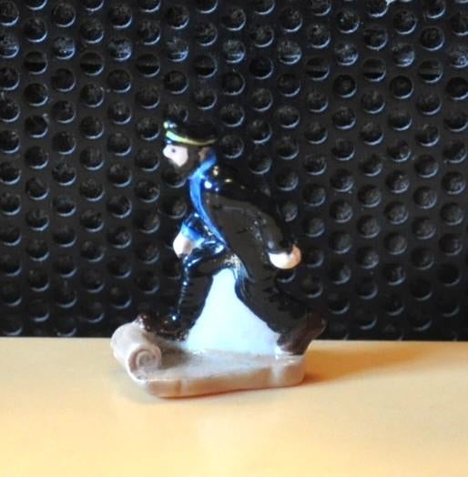 feve en porcelaine capitaine haddock 2013, Collections, Enlèvement ou Envoi, Autres personnages, Comme neuf, Statue ou Figurine