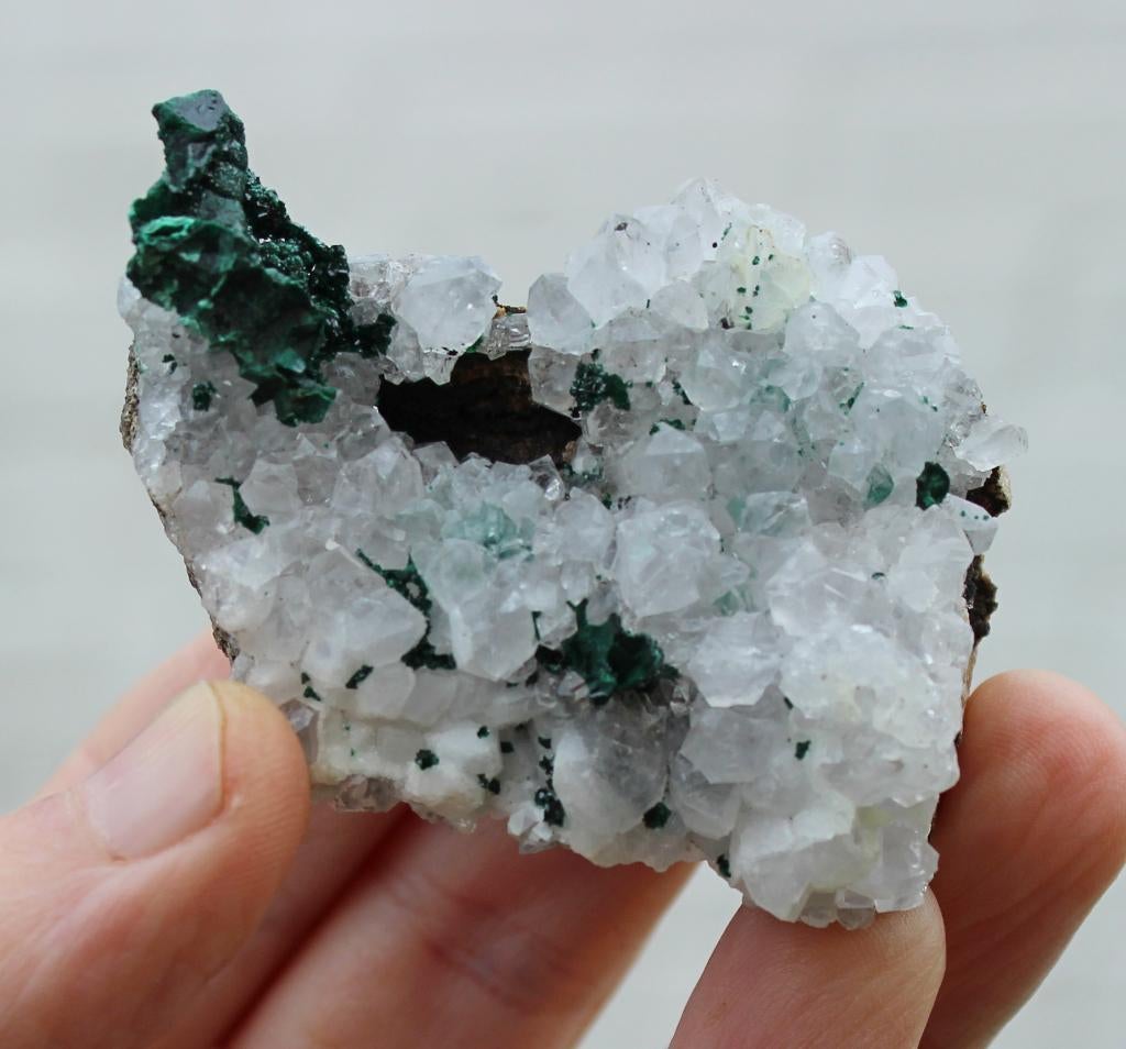 QUARTZ et MALACHITE de Kolwezi au CONGO, Enlèvement ou Envoi, Minéral