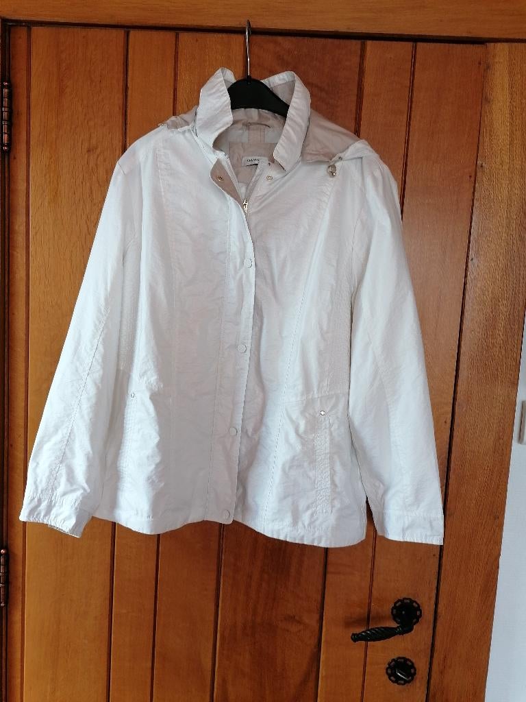 Veste mi-saison DAMART blanc beige taille 48, Vêtements | Femmes, Enlèvement ou Envoi, Comme neuf, Blanc