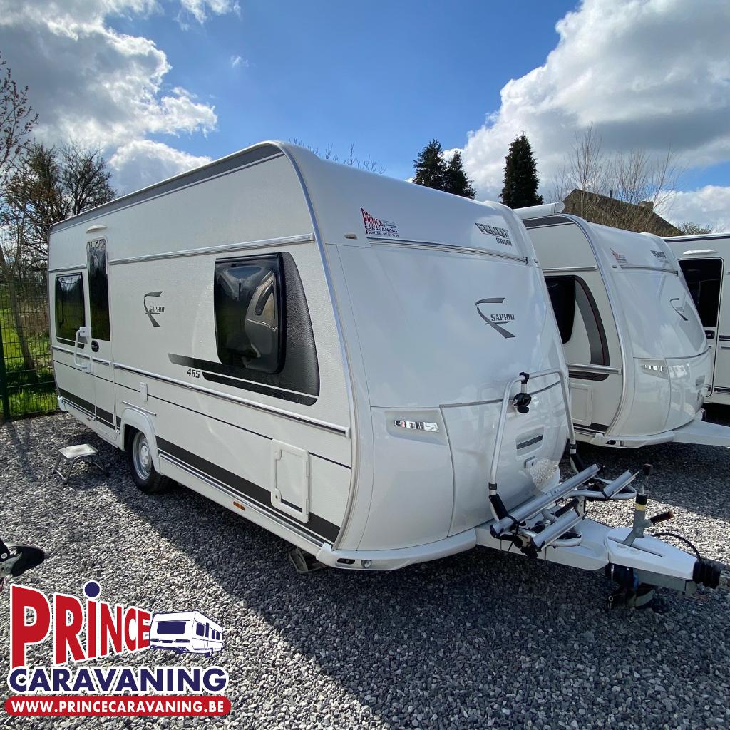 Fendt Saphir 465 SFB 2018 - Prince Caravaning, Caravanes & Camping, Caravanes, Jusqu'à 4, Entreprise, Roue de secours, Fendt