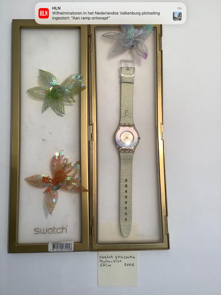 Uurwerk swatch collector jaar 2005, Ophalen of Verzenden, Swatch