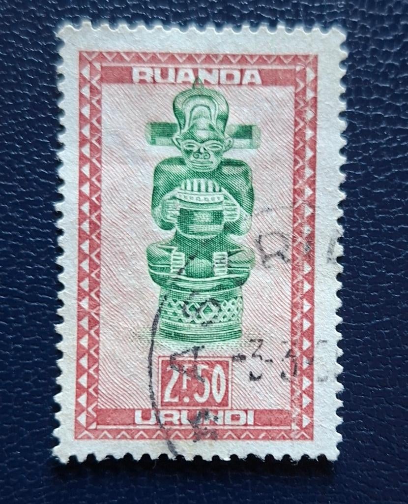 Postzegel Ruanda-Urundi OBP 165, Ophalen of Verzenden