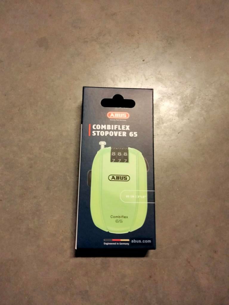 Abus combiflex stopover 65, Ophalen of Verzenden, Nieuw, Combinatieslot