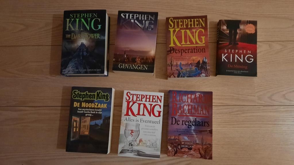 Boeken STEPHEN KING / RICHARD BACHMAN, Livres, Aventure & Action, Comme neuf, Enlèvement ou Envoi
