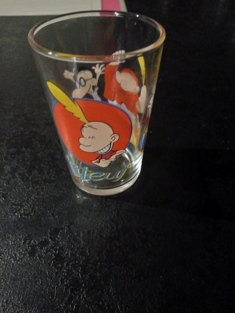 Verre a moutarde amora Titeuf