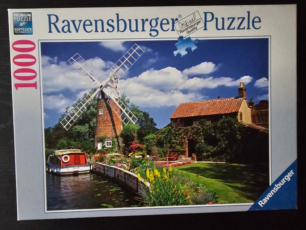Puzzle Ravensburger de 1000 pièces, complet., Enlèvement ou Envoi, 500 à 1500 pièces, Comme neuf, Puzzle