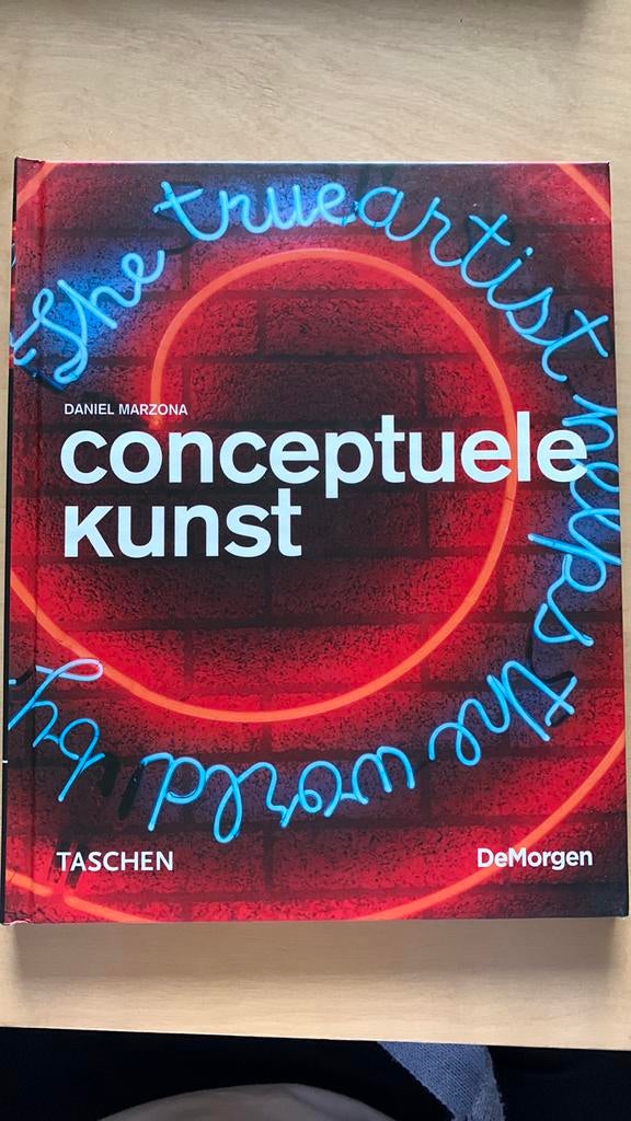 Conceptuele kunst - Taschen boeken, Boeken, Taschen, Ophalen of Verzenden, Zo goed als nieuw, Schilder- en Tekenkunst