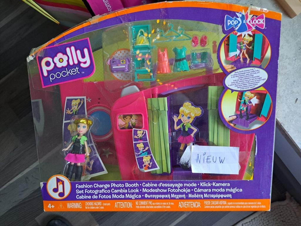 Poly Pocket Fashion Change Photo Booth, nieuw, Ophalen of Verzenden, Nieuw