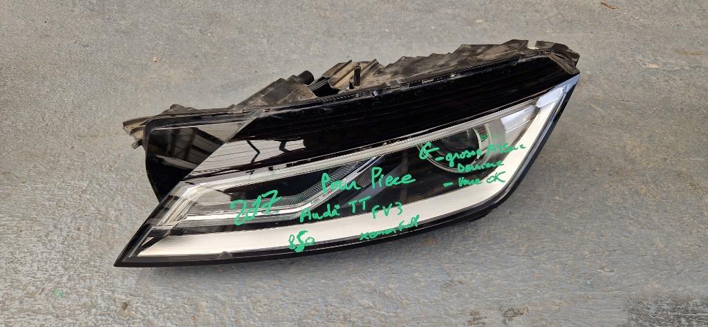 PHARE GAUCHE AUDI TT 2017  pour piece, Enlèvement ou Envoi, Audi