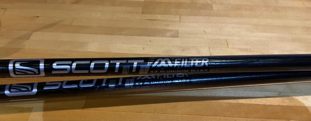 Skistokken ski stiks Scott 120cm, Sport en Fitness, Skiën en Langlaufen, Overige merken, Gebruikt, Stokken, Ophalen of Verzenden