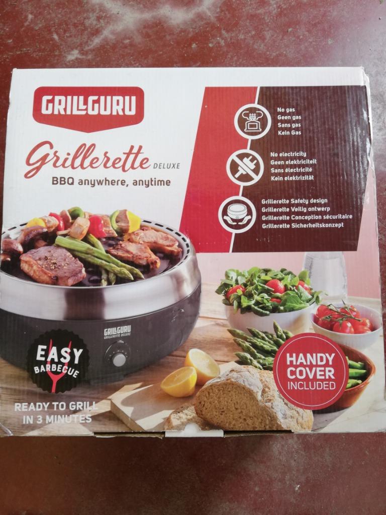 barbecue grill, Enlèvement ou Envoi, Comme neuf, Grilguru