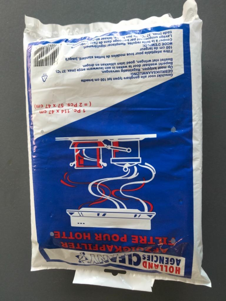 NIEUW kapfilter van 114 x 47 cm, Ophalen, Nieuw