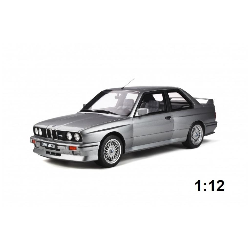 BMW M3 E30 1987 Salmon Silver G052 1:12 Otto Models, Enlèvement ou Envoi, Neuf, 1:9 à 1:12, Voiture