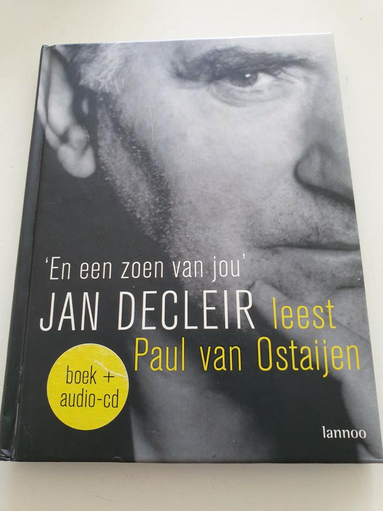 Jan Decleir - En een zoen van jou.  Paul van Ostaijen HC +CD, Ophalen of Verzenden, Zo goed als nieuw, J. Decleir