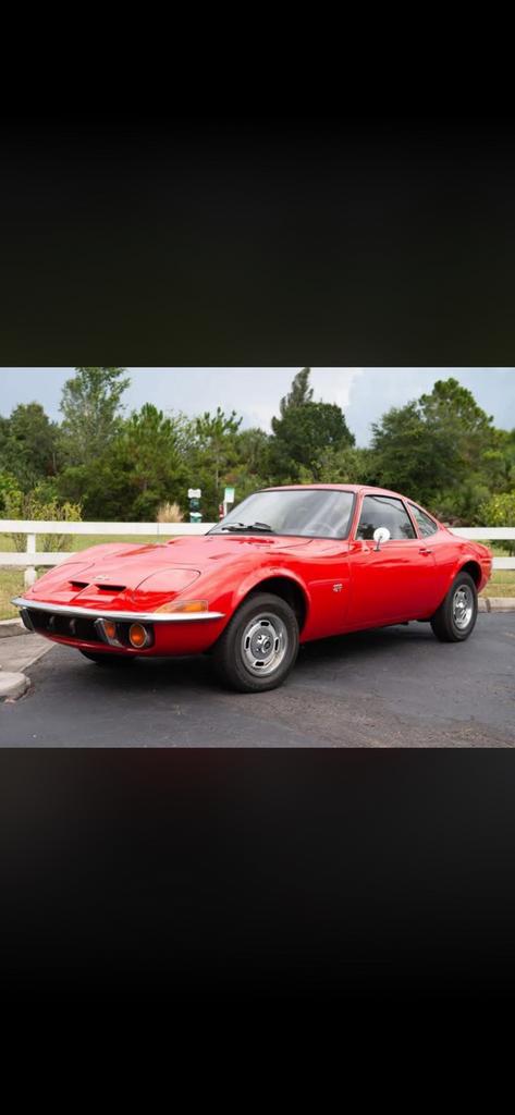 Opel gt, Autos, Oldtimers & Ancêtres, Rouge, Achat, Opel, Particulier