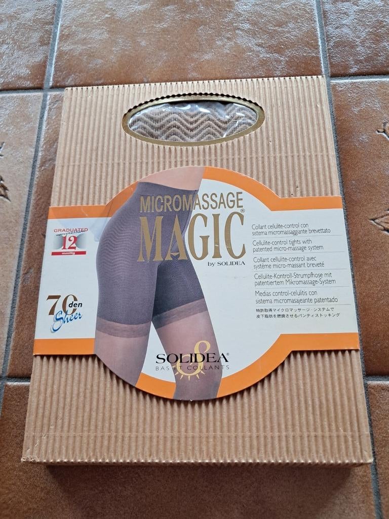 Paire de collant camel Magic Micromassage ML - Solidea, Neuf, Enlèvement ou Envoi, Taille 40/42 (M), Beige