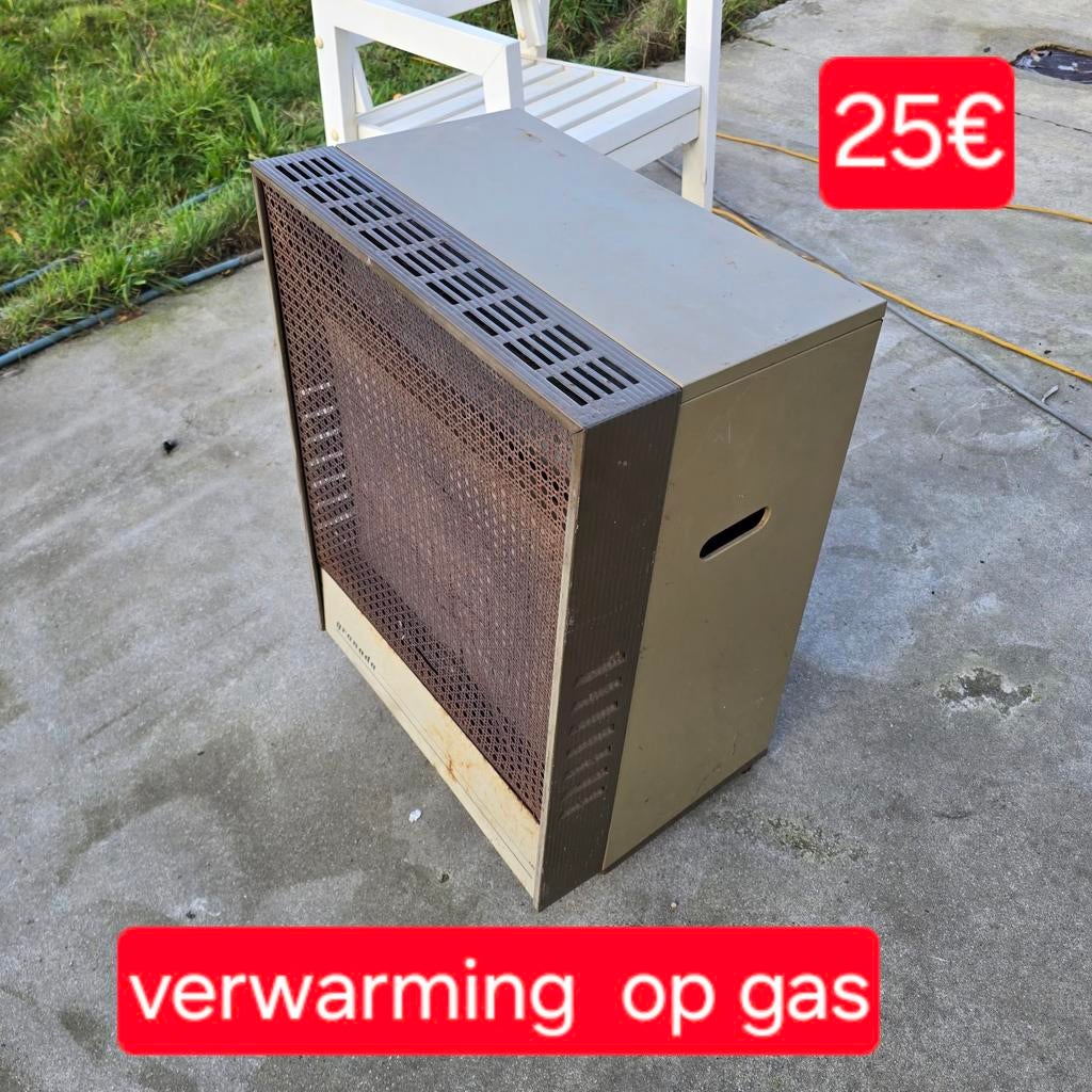 Kookfornuis kookplaat verwarming chauffage kachel werfkeet, Caravans en Kamperen, Caravanaccessoires, Ophalen, Zo goed als nieuw
