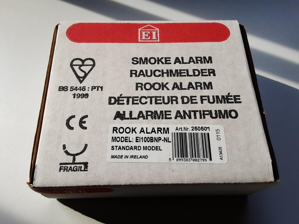 DETECTEUR INCENDIE REGLEMENTAIRE, Enlèvement ou Envoi, Détecteur, Capteur ou Alarme, Neuf, Sans fil