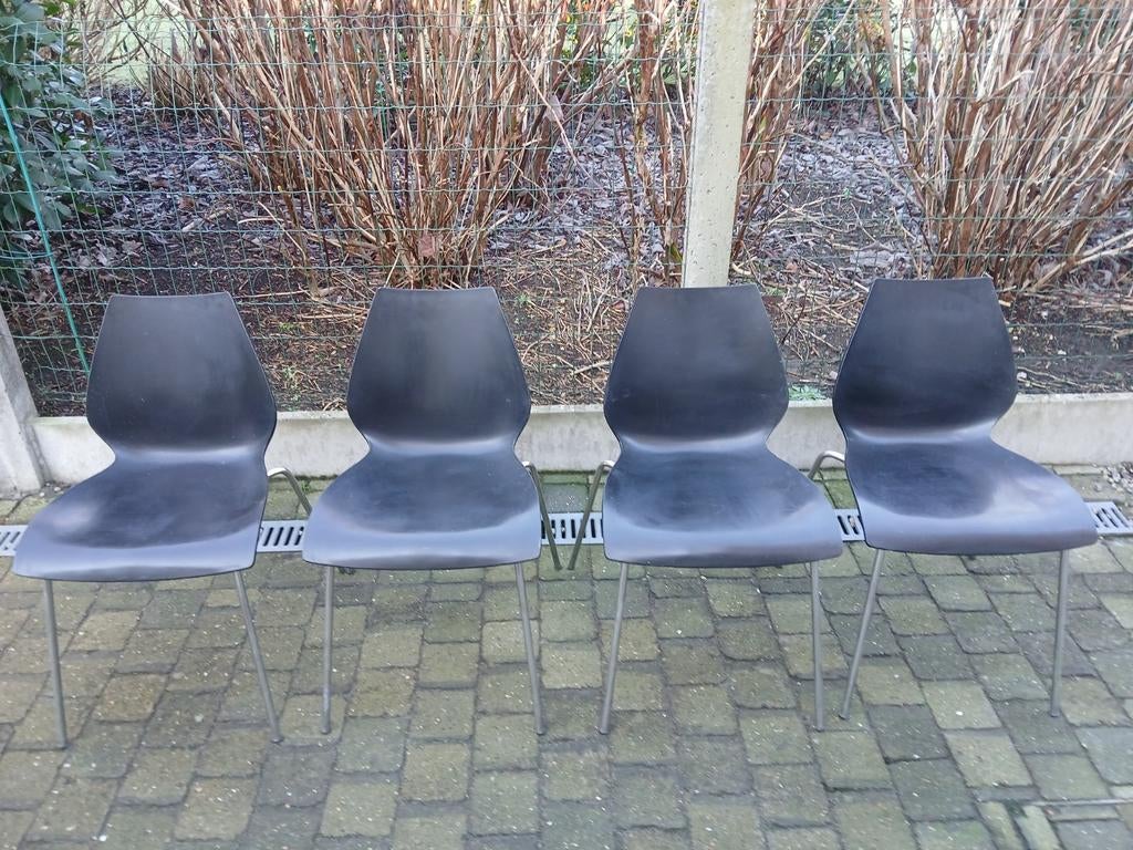 Ensemble de 4 chaises design Kartell Maui, Enlèvement