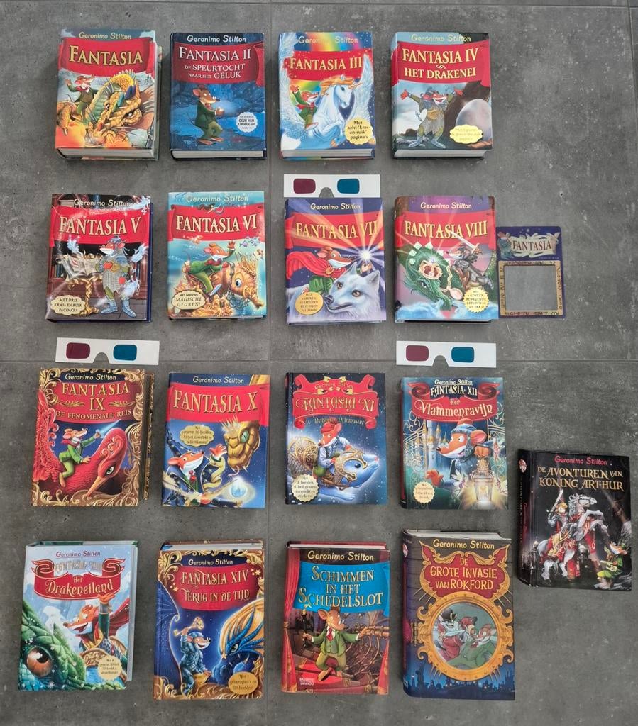 Boeken Fantasia en Reis door de tijd, Boeken, Kinderboeken | Jeugd | 10 tot 12 jaar, Gelezen, Ophalen
