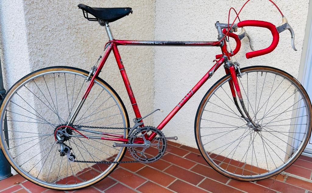 Velo ancien 1950/60’s - FOLLIS -Lyon- Vitus Simplex suicide, Enlèvement ou Envoi, Utilisé, Autres types