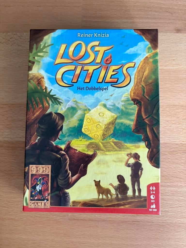 Lost Cities - Het dobbelspel, Hobby en Vrije tijd, Een of twee spelers, Ophalen of Verzenden, Zo goed als nieuw, 999 Games