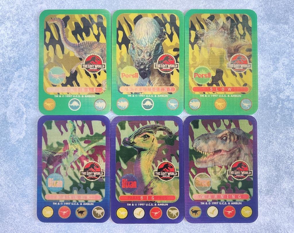 Carte Jurassic Park The Lost World - Dixan / Persil, Aucun, Enlèvement, Utilisé, Film