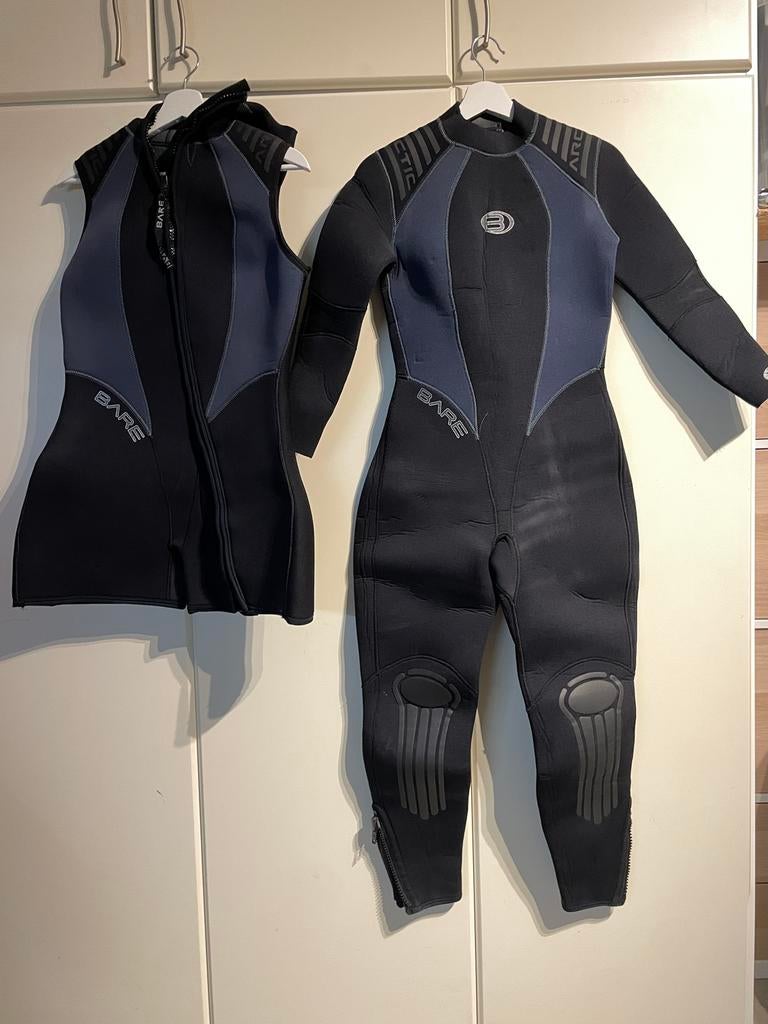 Ensemble combinaison et surcombi pour femme Bare, taille M, Enlèvement ou Envoi, Utilisé, Combinaison de plongée