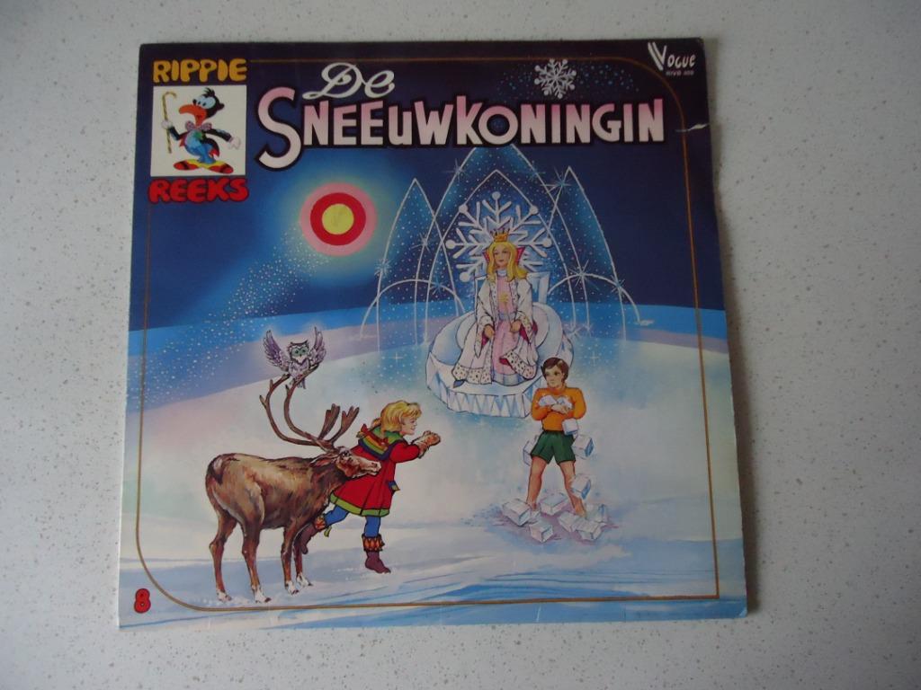 Sprookjes LP "De Sneeuwkoningin" van de Rippe Reeks., Enlèvement ou Envoi, Utilisé, Fable ou Conte (de fées)