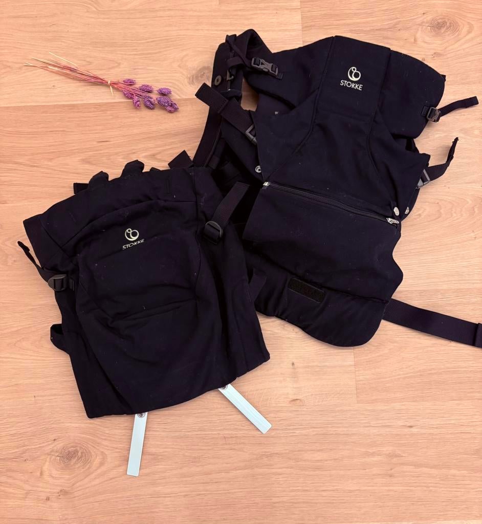 Stokke mycarrier front and back draagzak, Kinderen en Baby's, Ophalen, Zo goed als nieuw, Draagzak