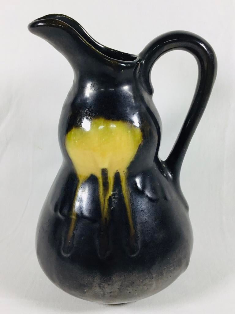 Faiencerie de Thulin Vase Art Déco céramique antique 1930s, Enlèvement ou Envoi