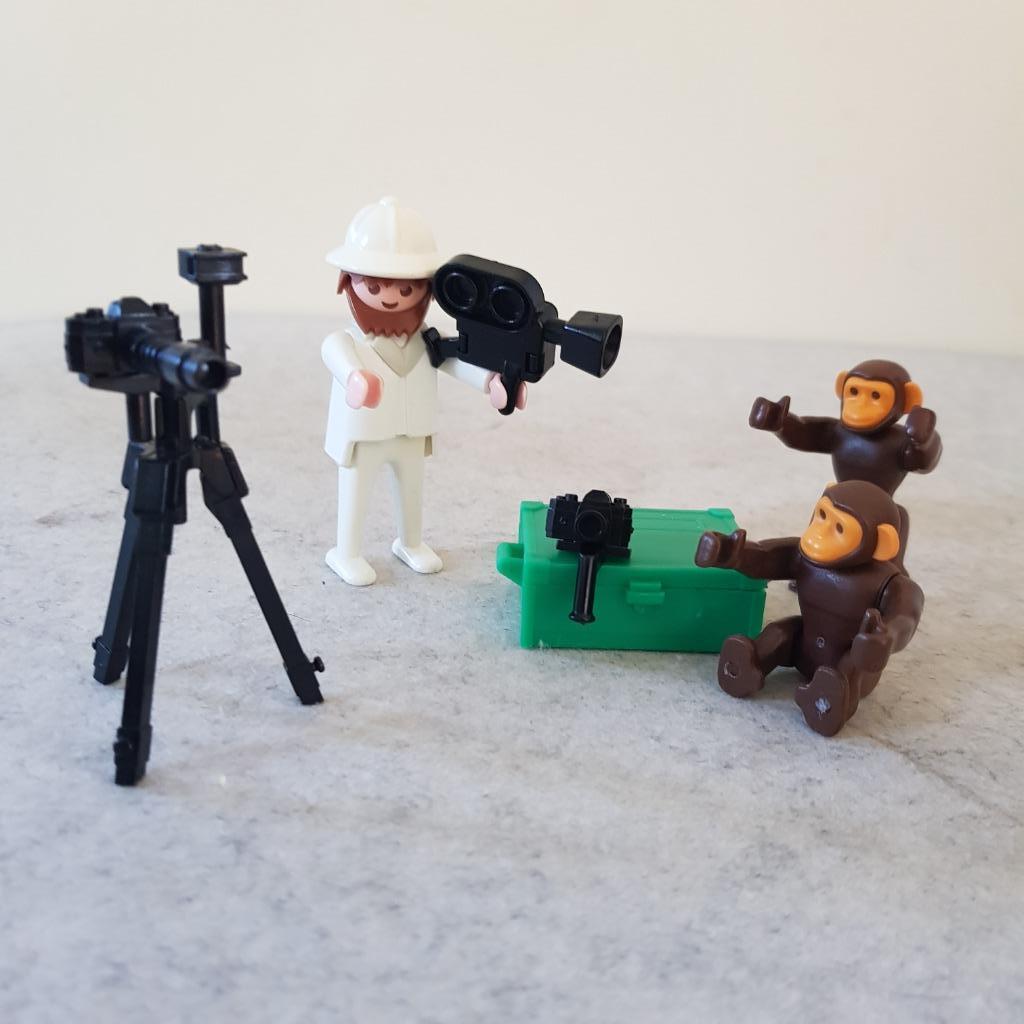 Playmobil 3364 natuurfotograaf met chimpansees, Ophalen of Verzenden