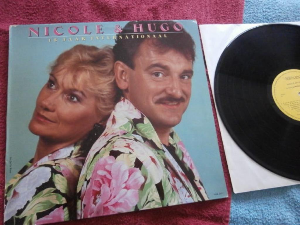 Nicole & Hugo - 15 Jaar Internationaal., LP, Pop, 12 inch, Fotohoes