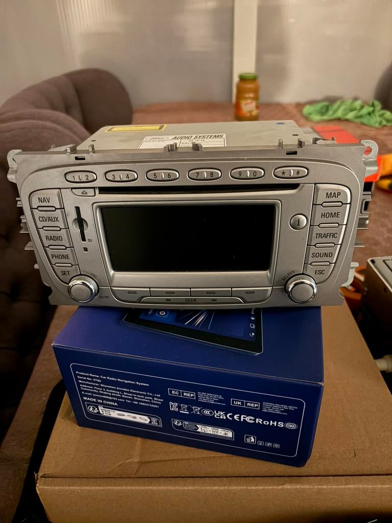 Ford focus autoradio met navigatie, Enlèvement, Comme neuf