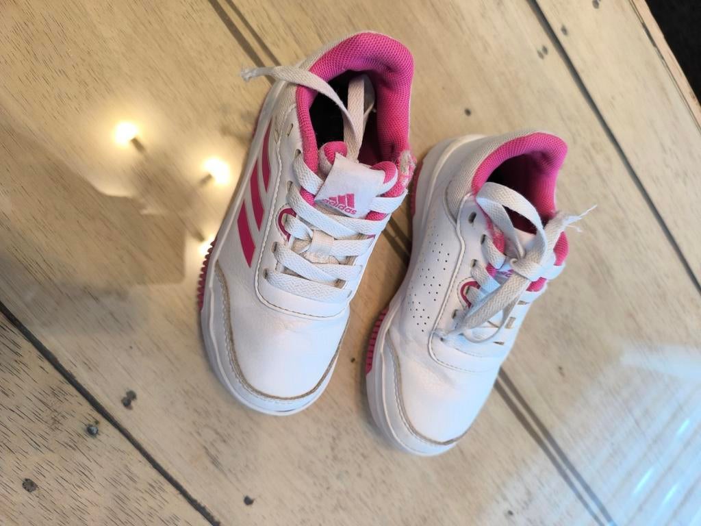 Basket, Adidas, Utilisé, Chaussures, Fille