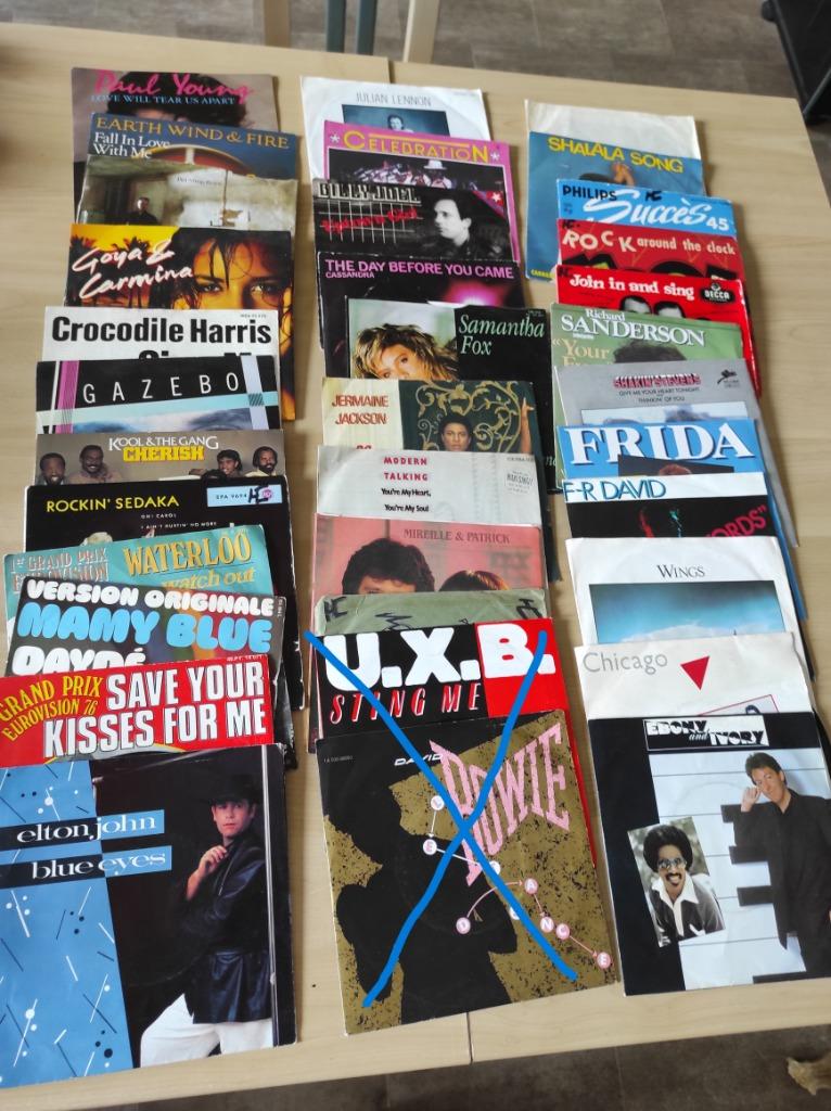 lot de vinyle variété anglaise, Enlèvement ou Envoi, Utilisé