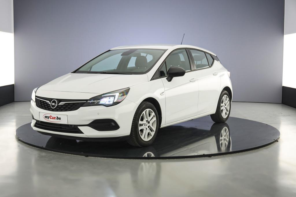 Opel Astra Edition 1.2i // Carplay, Navi, DAB+, Auto's, Voorwielaandrijving, Stof, 1199 cc, Wit