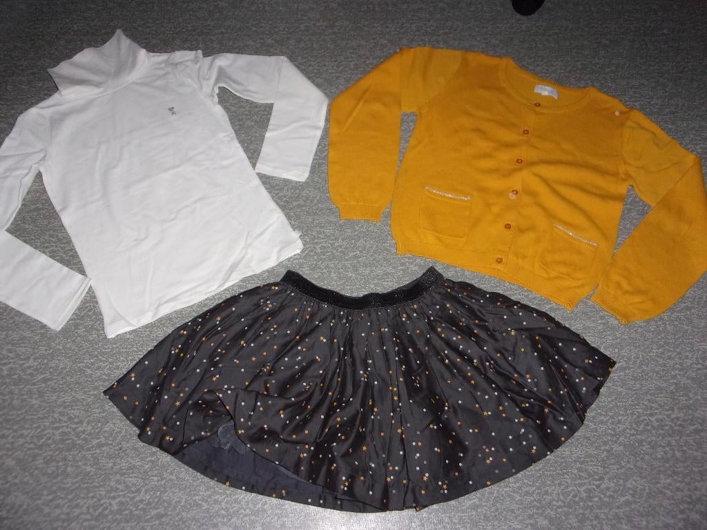 3 delig meisjes setje. Maat 128. (NIEUWSTAAT), Meisje, Nieuw, Ophalen of Verzenden, Setje