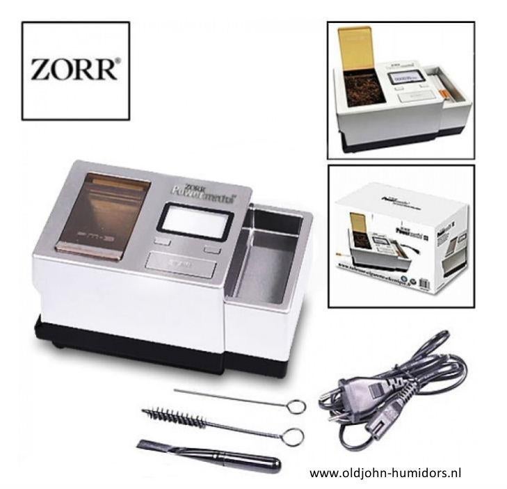 🔥 ZORR  POWERMATIC 3+ ELEKTR. HULZENSTOPPER INJECTOR   shs4, Verzenden, Nieuw, Tabaksdoos of Verpakking