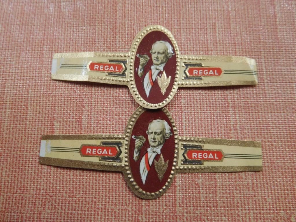 Bagues de cigare fabricant Regal, Enlèvement ou Envoi, Utilisé, Bagues de cigare