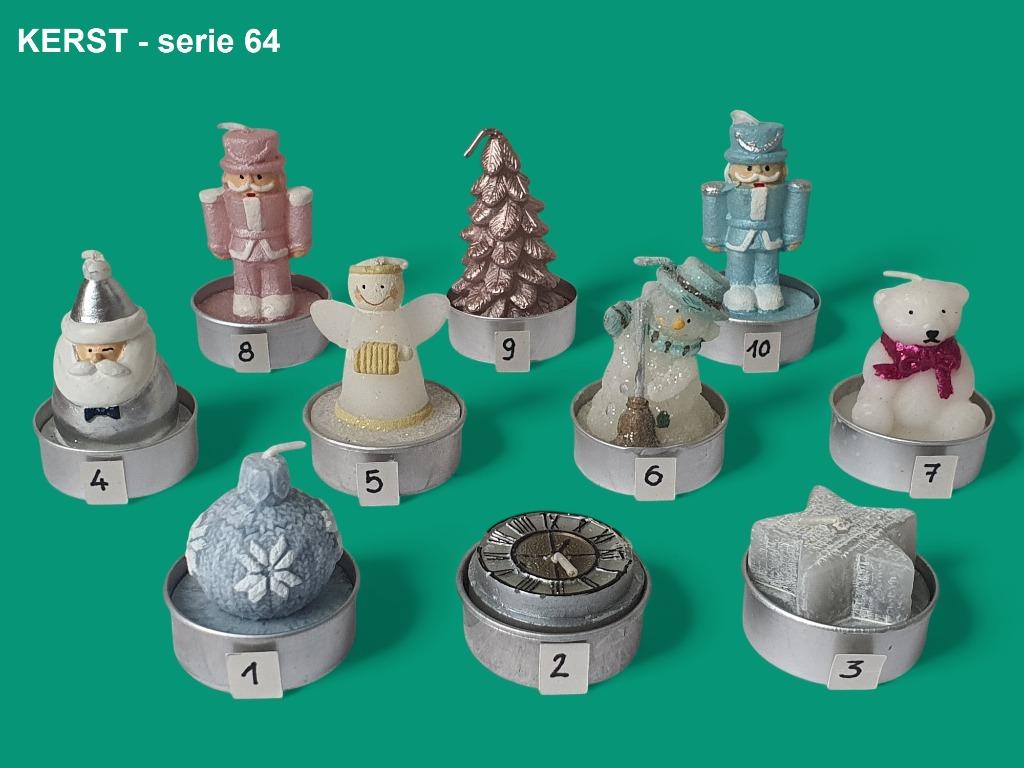 Bougies chauffe-plat de Noël - série 64, Enlèvement ou Envoi, Neuf