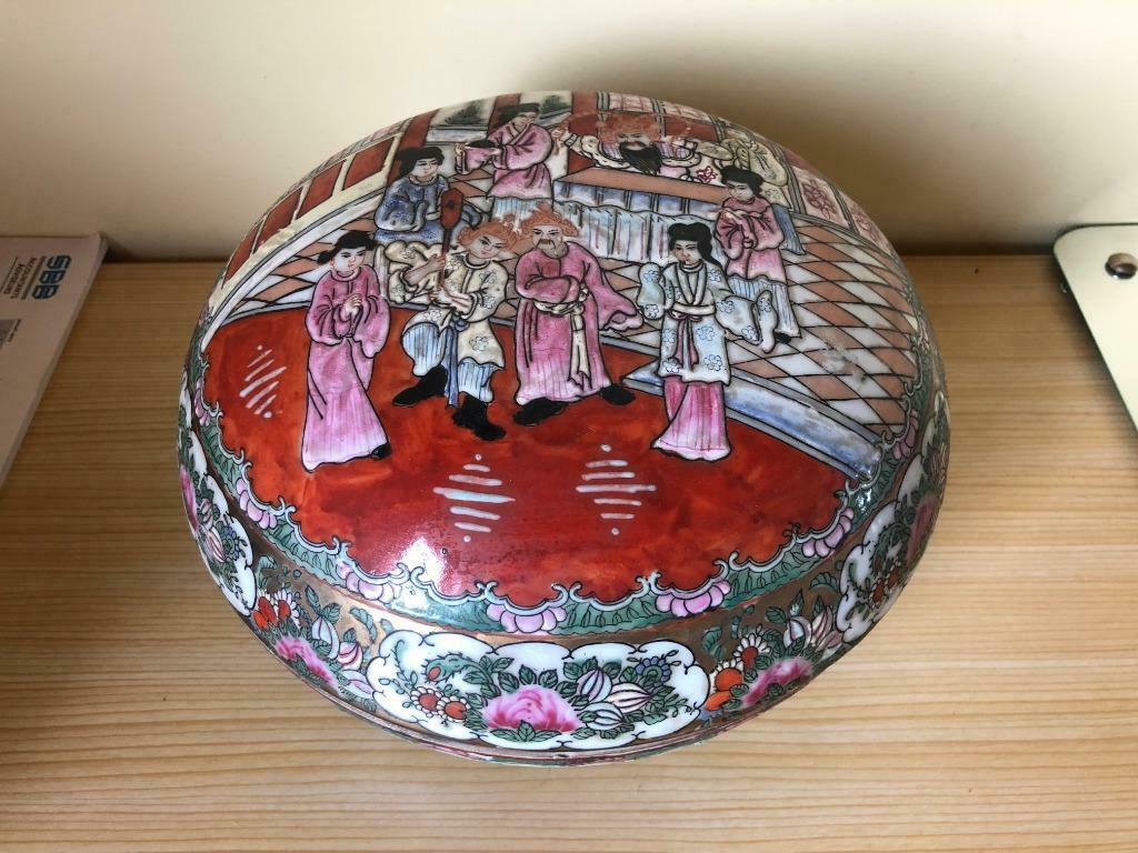 magnifique bol chinois, Enlèvement